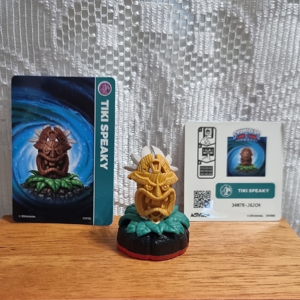 Skylanders Trap Team TIKI SPEAKY Magic Figure ~ Activision 2014